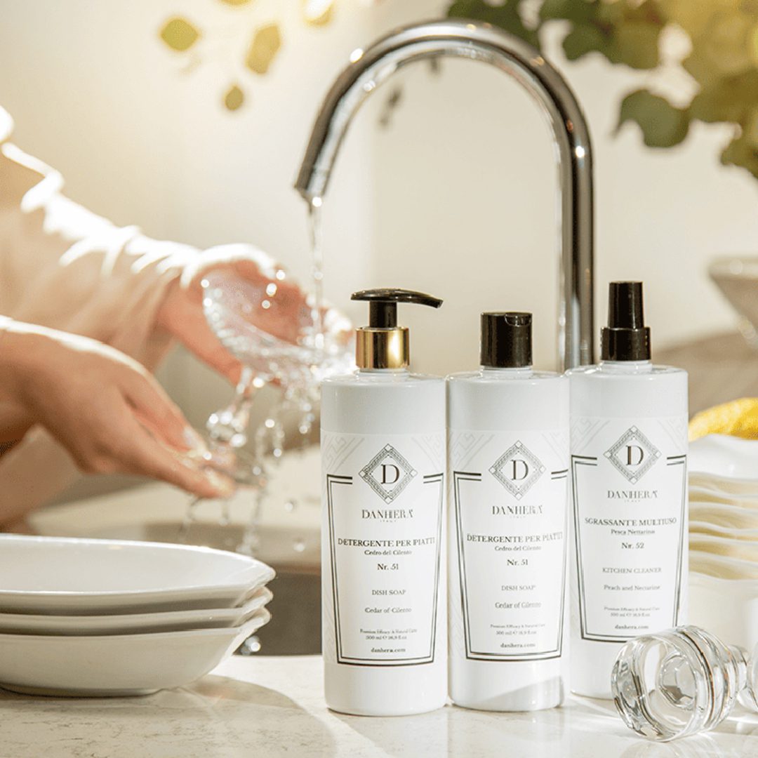 Detergente piatti cedro del cilento nr. 51 dispenser oro - immagine 3