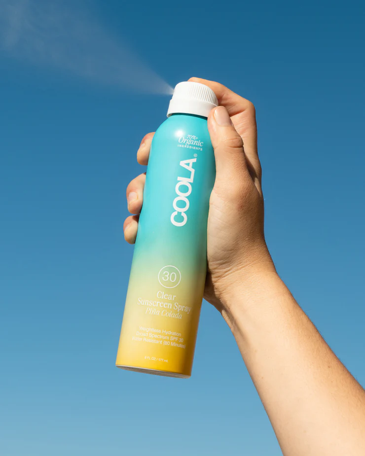 Clear Sunscreen Spray SPF 30